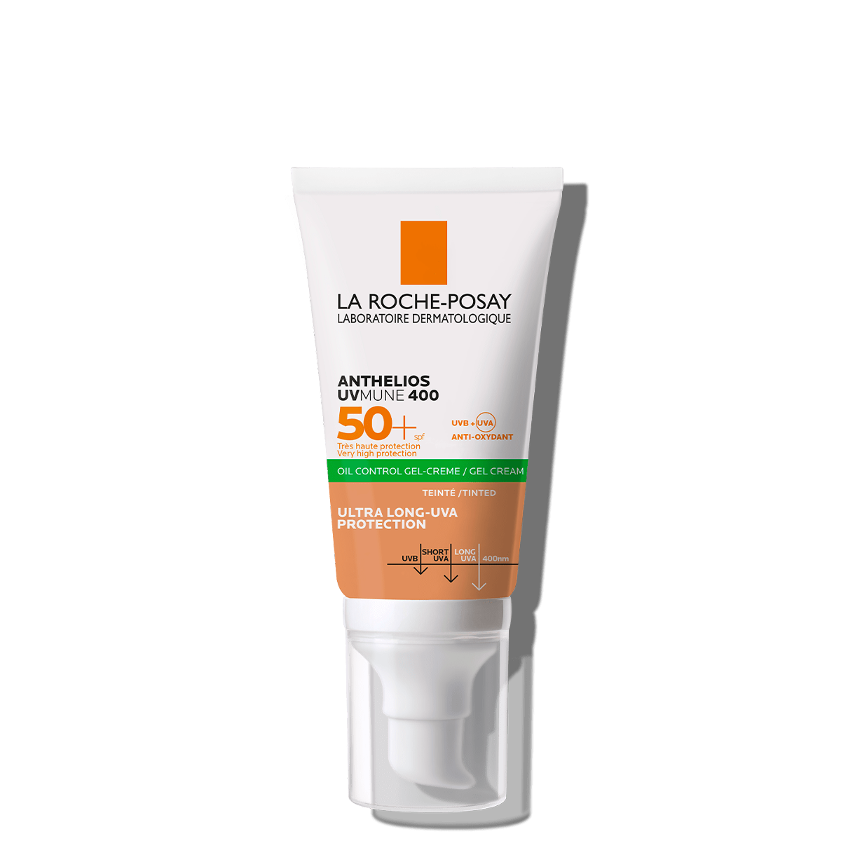 ANTHELIOSUVMUNE 400 OIL CONTROL GEL-CREMA SPF50+ CON COLOR